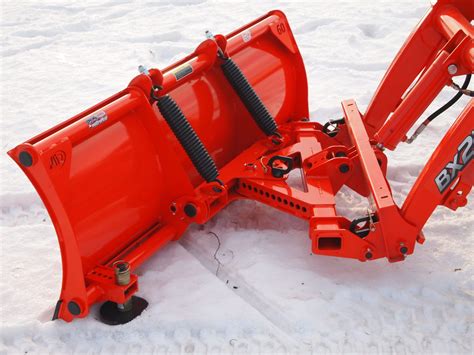 snow plow for kubota skid steer|kubota quick attach snow plow.